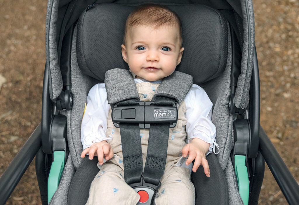 Peg Perego seat with baby